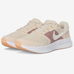 * Nike Women's Run Swift 3 Workout Walking Sneakers Shoes White/Orange Sz 6.5